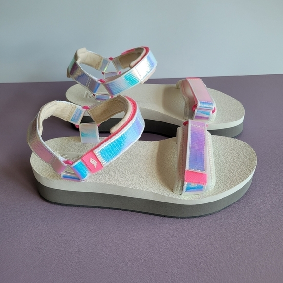 Keds Trio Platform Iridescent Women's Sandals Size 9 - Picture 6 of 10